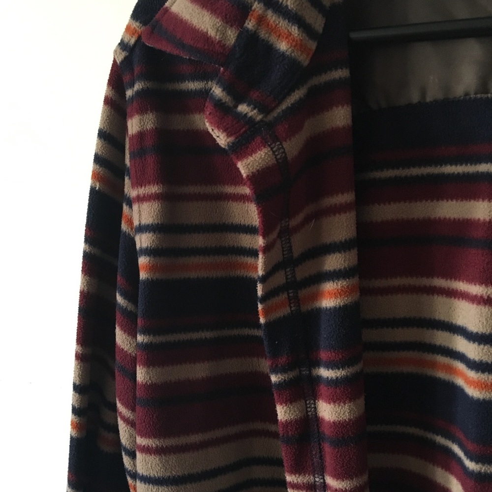 Uniqlo striped fleece shirt - Picture 4 of 5